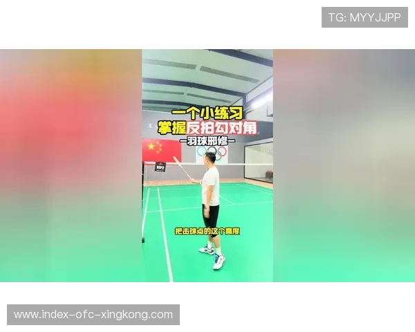 羽毛球混双反拍勾对角完成高质量制胜分